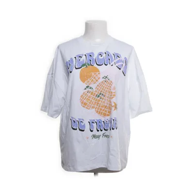 T-shirt (Wit, Meerkleurig) van Tess V Katoen