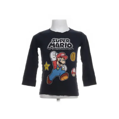 Långärmad t-shirt (Blå) från Super Mario Bomull