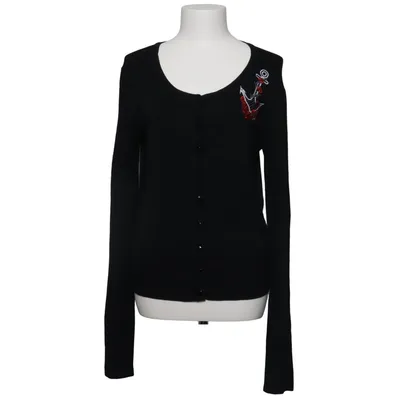 Cardigan (Black) from Voodoo Vixen Cotton, Elastane