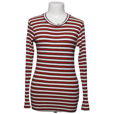 Långärmad t-shirt (Röd, Vit) från Mads Nørgaard Elastan, Viskos