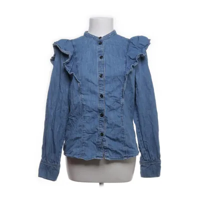 Blouse (Blauw) van H&M Katoen