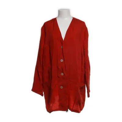 Cardigan (Red) from Divina of Switzerland Cupro