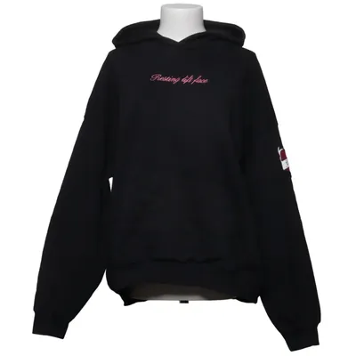 Hættetrøje (Sort) fra Gymshark Bomuld, Genanvendt polyester