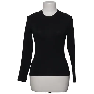 Langarmshirt (Schwarz) von Sasch Baumwolle, Elasthan
