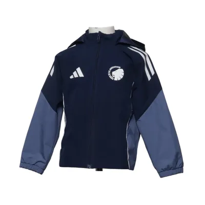 Trainingsjack (Blauw) van Adidas Polyurethaan, Gerecycled polyester