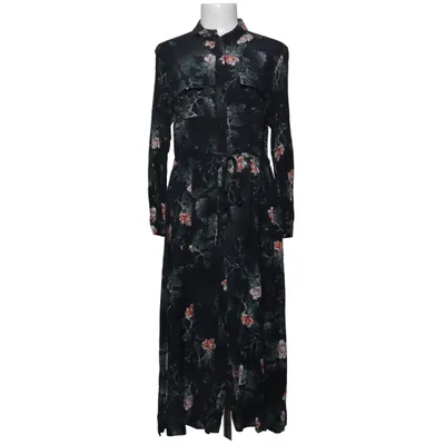 Skjortekjole (Sort, Flerfarvet) fra French Connection Viscose