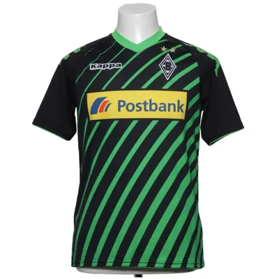 Football jersey (Black, Green) from Kappa Polyester