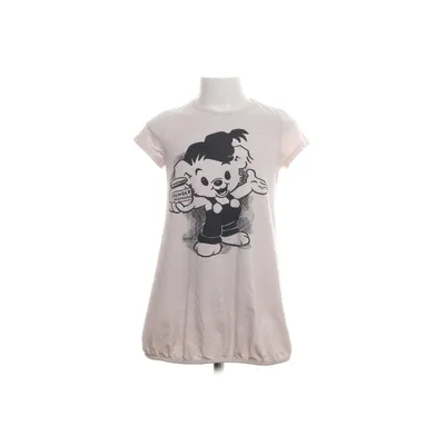 Klänning (Beige, Flerfärgad) från Bamse Bomull, Elastan