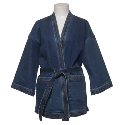 Kimono (Bleu) de Noa Noa Coton, Élasthane, Polyester