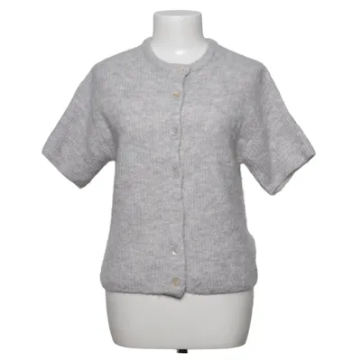 Cardigan (Gray) from Gina Tricot Acrylic, Alpaca wool, Elastane, Polyester