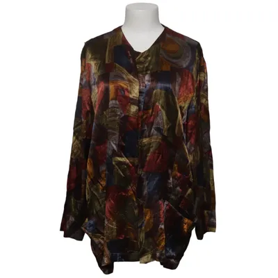 Bluse (Braun, Mehrfarbig) von Kurt Kellermann