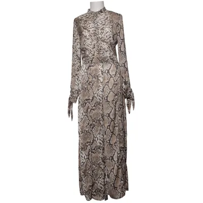 Robe chemise (Beige, Marron) de Vera & Lucy Polyester