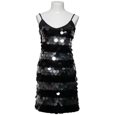 Cocktailklänning (Svart, Silverfärgad) från Vero Moda Elastan, Polyester