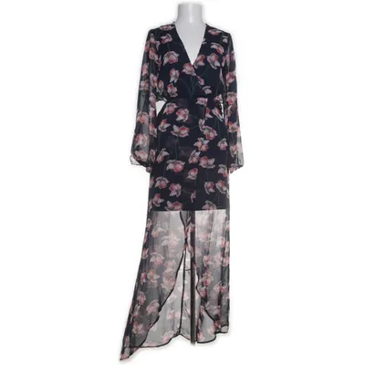 Maxi jurk (Blauw, Rood) van Missguided Polyester