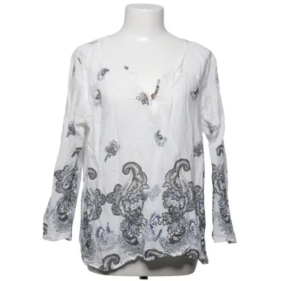 Blus (Vit, Flerfärgad) från Flash Woman Bomull