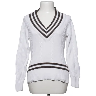 Pull-over (Blanc, Marron) de Emozioni Coton