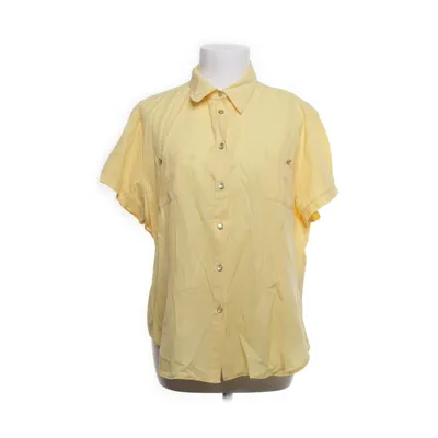 Kortärmad skjorta (Gul) från Collection by Lindex Polyester, Viskos