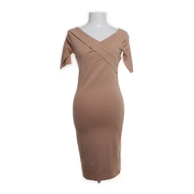 Jurk (Beige) van Zara Trafaluc Elastaan, Polyester, Viscose