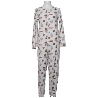 Mjukisdräkt (Vit, Flerfärgad) från H&M Bomull, Elastan