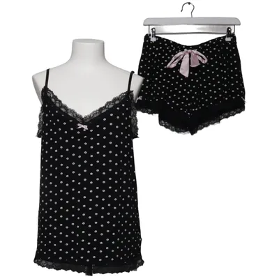 Pajamas (Black, White) from Censored Elastane, Viscose