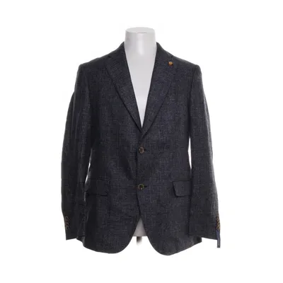 Kavaj (Blå) från Cavaliere Linne, Ull, Viskos