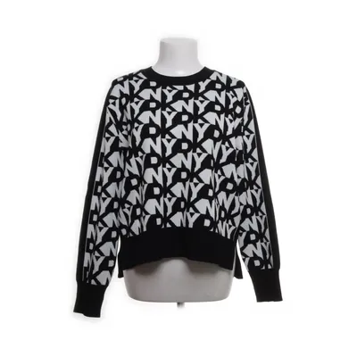 Sweater (Sort, Hvid) fra DKNY Nylon, Viscose