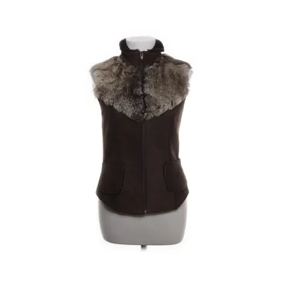 Pälsväst (Brun, Beige) från Amoress