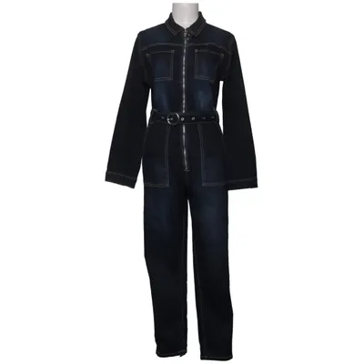 Buksedragt (Blå) fra My Tina's Bomuld, Elastan, Polyester, Viscose