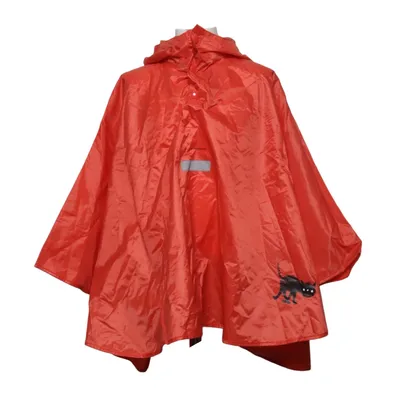 Rain poncho (Red) from Hema Polyester