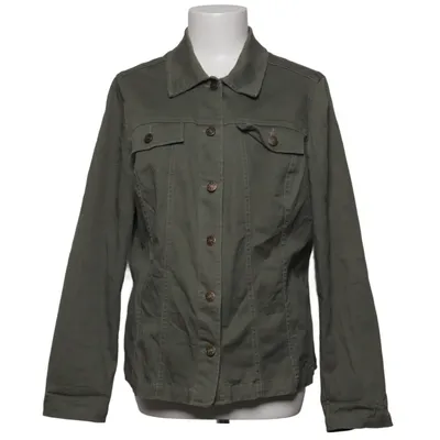 Jacka (Grön) från Casual Wear Bomull, Elastan