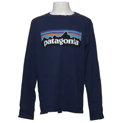 Langarmshirt (Blau) von Patagonia Bio-Baumwolle