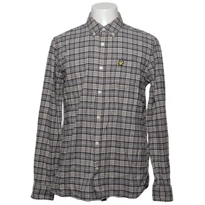 Flanellskjorta (Grå, Vit) från Lyle & Scott Bomull
