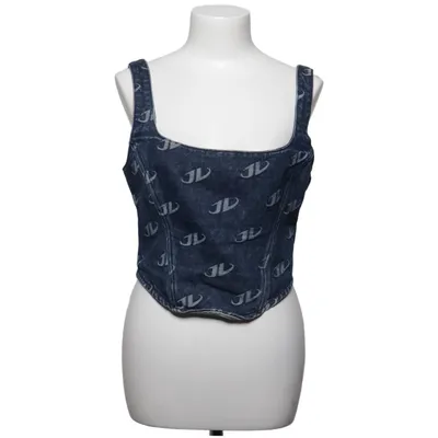 Crop top (Blue) from Jaded London Cotton