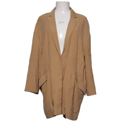 Blazer (Beige) de Mango Basics Polyester, Viscose