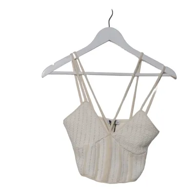 Crop top (Blanc) de Dilvin Coton