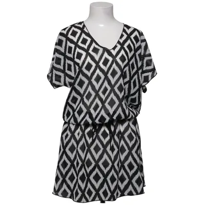 Jurk (Zwart, Wit, Grijs) van Antigel Polyester