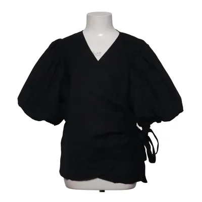 Sløjfebluse (Sort) fra H&M Modern Classic Bomuld, Polyester