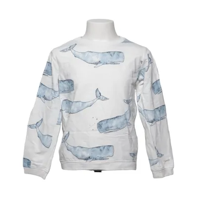 Sweatshirt (White, Blue) from Newbie by KappAhl Cotton