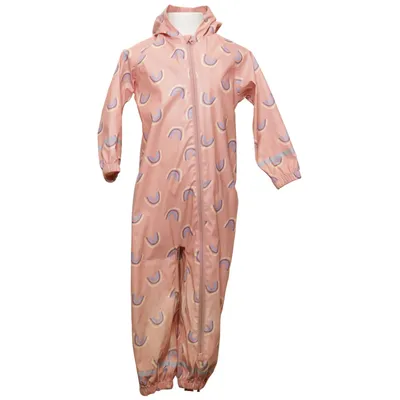 Outdoor overalls (Pink, Flerfarvet) fra Lupilu Polyurethan, Genanvendt polyester