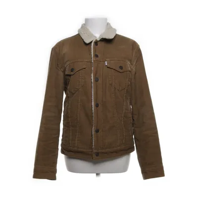Jacket (Brown) from Levi Strauss & Co Cotton, Polyester, Faux fur