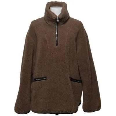 Fleecetröja (Brun) från Arket Polyester, Skinn
