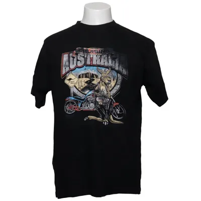 T-shirt (Sort) fra Australia Bomuld