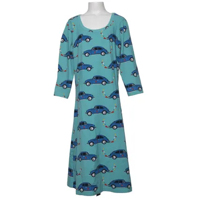 Robe (Bleu, Vert, Multicolore) de Moromini Élasthane, Coton biologique