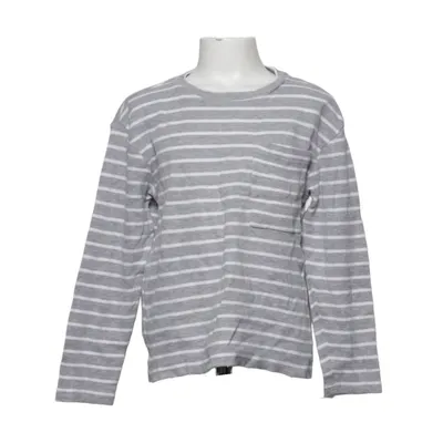 T-shirt à manches longues (Gris, Blanc) de Orchestra Coton, Viscose