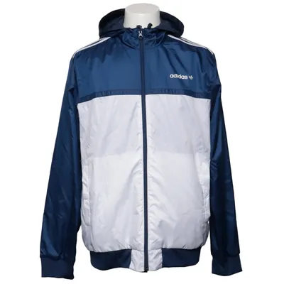 Vändbar jacka (Blå, Vit) från Adidas Originals Återvunnen polyester
