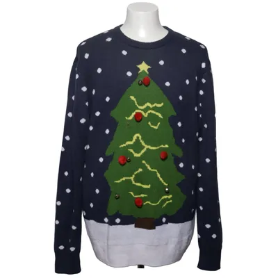 Christmas sweater (Blue, Multicolored) from Divided by H&M Acrylic