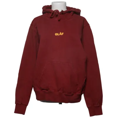 Sweat à capuche (Rouge) de ØLÅF Coton