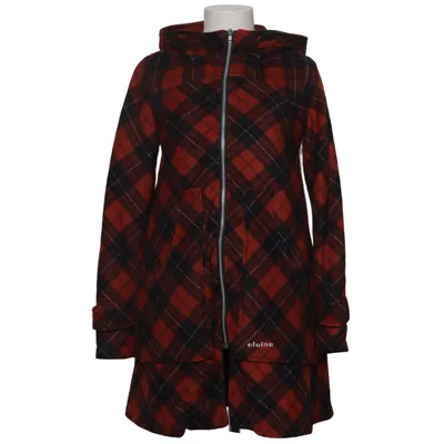 Manteau (Rouge, Noir) de Elvine Polyamide, Polyester, Laine