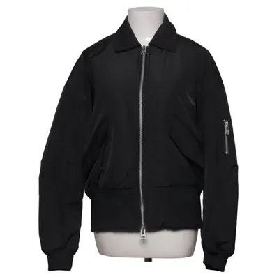 Bomberjacke (Schwarz) von Brixtol Textiles Recyceltes Polyester