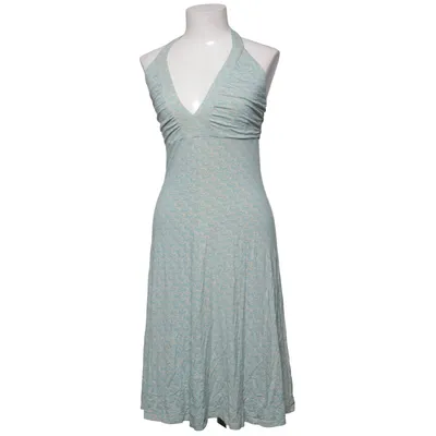 Halternek jurk (Blauw, Beige) van Smirk Katoen, Elastaan